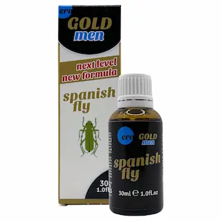 HOT ero Gold Men Spanish Fly – kapky na zvýšení touhy pro muže (30 ml)
