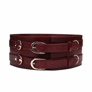 Postroj Liebe Seele Wine Red Waist Cuff vínový