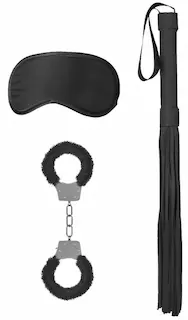 Ouch! by Shots Introductory Bondage Kit #1, black