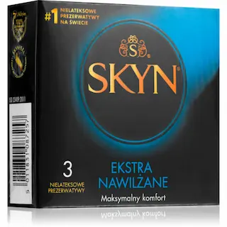 SKYN Extra Lube – bezlatexové kondomy (3 ks)