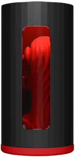 LELO F1S V3 Interaktivní masturbátor, červená
