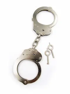 Ocelová pouta na ruce Mister B Double Lock Chain