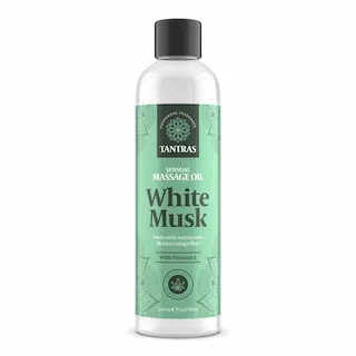 Tantras White Musk 150 ml, erotický masážní olej s vůní