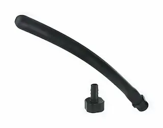 CleanStream Silicone Comfort Nozzle Attachment, intimní sprcha 25 x 1,7 cm