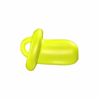 Furrjoi Silicone Ido Gag Yellow, silikonový roubík do kukly Furrjoi