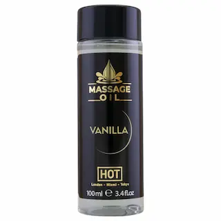 HOT – masážní olej na pokožku – vanilka – 100 ml