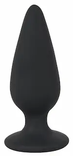 Černý anální kolík Black Velvets 75g