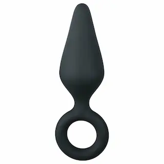 EasyToys Pointy Plug S – anální kolík (černý) – malý