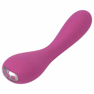 Je Joue – vibrátor na G-bod – nabíjecí, vodotěsný, růžový