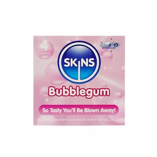 SKINS kondomy Bubblegum 4 ks