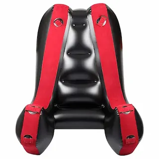 Desirel Magic Pillow – nafukovací pohovka na sexuální polohy (červená)