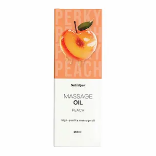 Satisfyer masážní olej Peach 250 ml