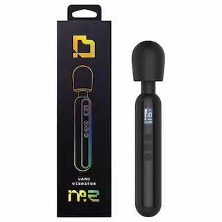 BLAQ – vibrátor s digitální masáží – velký – černý