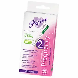 Těhotenský test Pepino Dipstrip (2 ks)