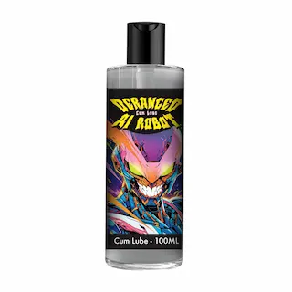 Ouch! Deranged AI Robot Cum Lube 100 ml, lubrikant na vodní bázi