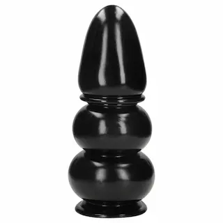 Au! Ultra Collosus – extra velký anální kolík (černý) – 33 cm