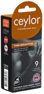 Ceylor Single: Thin Sensation 9 pcs