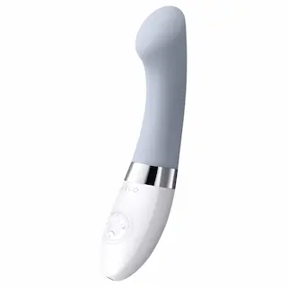 LELO Gigi II silikonový vibrátor (16,3 cm), cool gray
