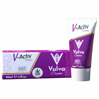Hot V-Active – stimulační intimní krém pro ženy – 50ml