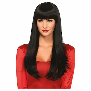 Leg Avenue Bangin‘ long straight wig black