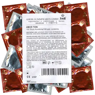 Amor Thin condoms 100 pcs