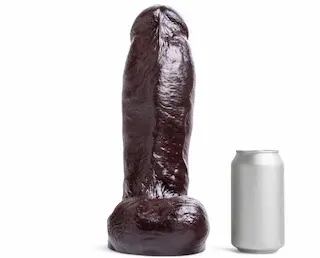 Mr. Hankey’s Toys BBC Dildo XXL, prémiové silikonové dildo s Vac-U-Lock 31,4 x 7,1–9 cm
