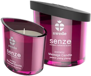 SWEDE – SENZE ECSTATIC MASSAGE CANDLE – JASMINE, YLANG YLANG