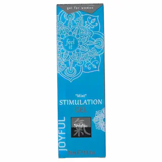 HOT Shiatsu Joyful – stimulační krém pro ženy – máta – 30ml