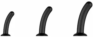 Nexus – Dilator Set Silicone Anal Dildos – Black
