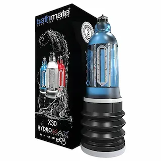 Bathmate Hydromax 7 Wide Boy – hydropumpa (modrá)