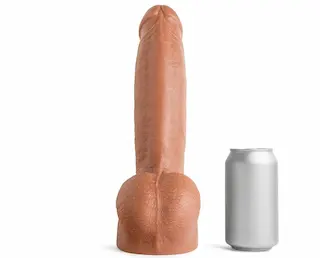 Mr. Hankey’s Toys Perfect Penis Dildo LG/XL, prémiové silikonové dildo s Vac-U-Lock 31,5 x 5,5–6,6 cm