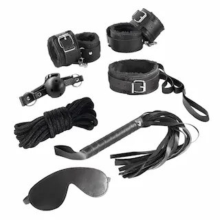 Crushious BDSM set 8 ks – černý