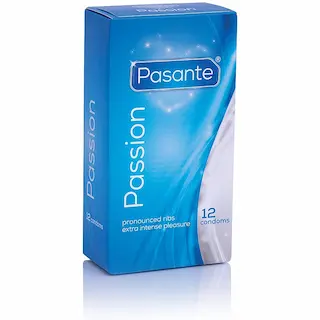 Pasante Passion Condoms – 12 pieces