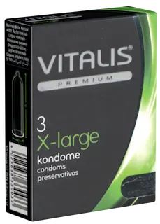 Vitalis Premium Single: X-Large, 3 condoms