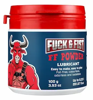 Fuck & Fist FF Powder Lubricant 100 g, instantní lubrikant 8