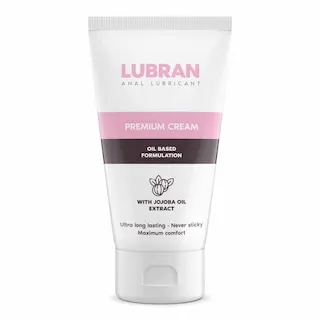IntimateLine Lubran Premium Creme Lubricant 50 ml, olejový lubrikační gel s jojobovým olejem