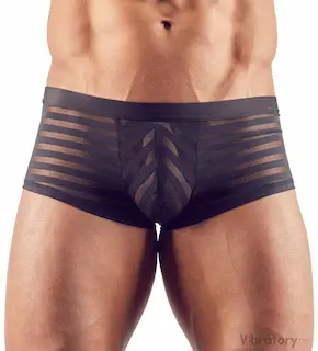 Černé boxerky Svenjoyment Banded, M