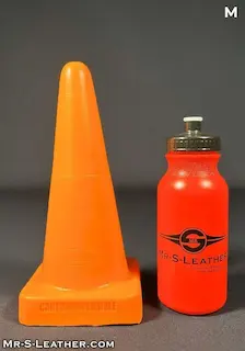Mr. Hankey’s Toys Traffic Cone Medium, prémiové silikonové dildo s Vac-U-Lock 25,5 x 3,5–9,1 cm