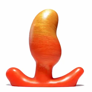 Sinnovator Bean Platinum Silicone Butt Plug 4.9 Inches, prémiový silikonový anální kolík 12,5 x 2,5–4,9 cm