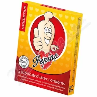 Prezervativ – kondom Pepino Satisfaction 3ks