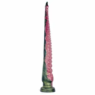 Sinnovator Dagon Depth Training Tentacle Platinum Silicone Dildo 22.5 Inches, prémiové silikonové dildo s Vac-U-Lock 61,5 x 3,5–6,7 cm