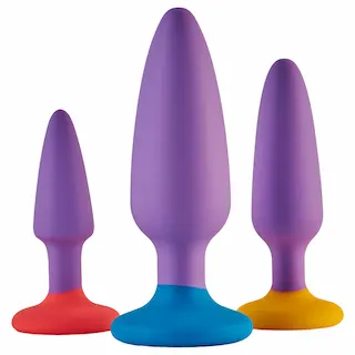 Dreamtoys Love Signal – sada análních kolíků (fialová)