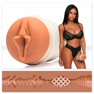 Masturbátor FLESHLIGHT Autumn Falls Cream tělový