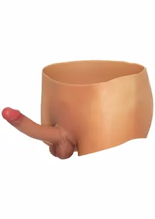 Boxerky s 18 cm penisem