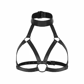 BEDROOM FANTASIES Chiara harness ve stylu bondage – černá