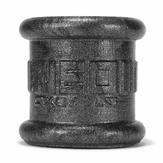 Natahovač varlat Oxballs Neo dlouhý šedý, silikonový natahovač varlat 5,5 cm