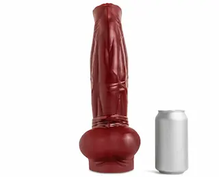 Mr. Hankey’s Toys Horse Dildo II L, prémiové silikonové dildo s Vac-U-Lock 33 x 5,7–7,3 cm