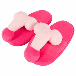 Plush Slippers Penis