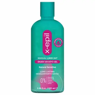X-Epil Natural Sensitive – lubrikační gel – citlivá pokožka – 100 ml
