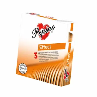 Pepino Effect – kondomy s čárkami (3 ks)